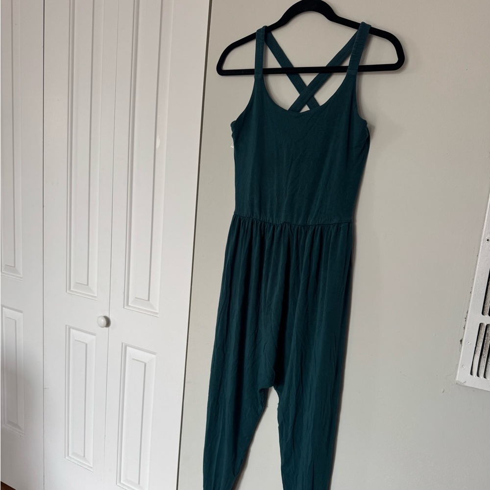 Imbodhi, Women’s Blue Bódhi jumper and jumpsuit, Women’s size large, Color teal